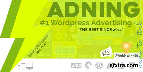 CodeCanyon - Adning Advertising v1.4.1 - Professional, All In One Ad Manager for Wordpress - 269693 - NULLED