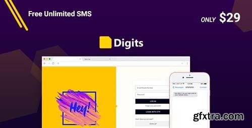 CodeCanyon - Digits v6.9.0.18 - WordPress Mobile Number Signup and Login - 19801105 - NULLED