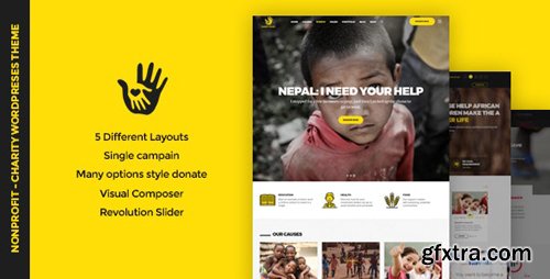 ThemeForest - CharityHeart v1.6 - Charity Responsive WordPress Theme - 20045967