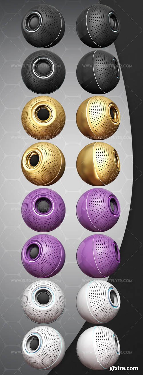 Speakers V2609 2019 3d Render Templates