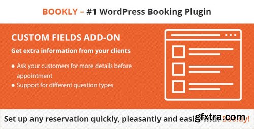 CodeCanyon - Bookly Custom Fields (Add-on) v1.7 - 21113970