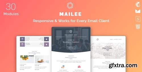 ThemeForest - Mailee v1.0 - Responsive Multipurpose Email Template - 24730977