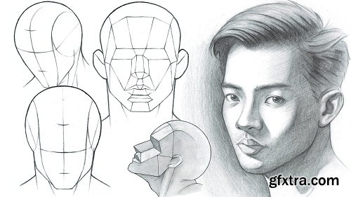 Portrait Drawing Fundamentals Made Simple - How to Draw Realistic Heads & Faces