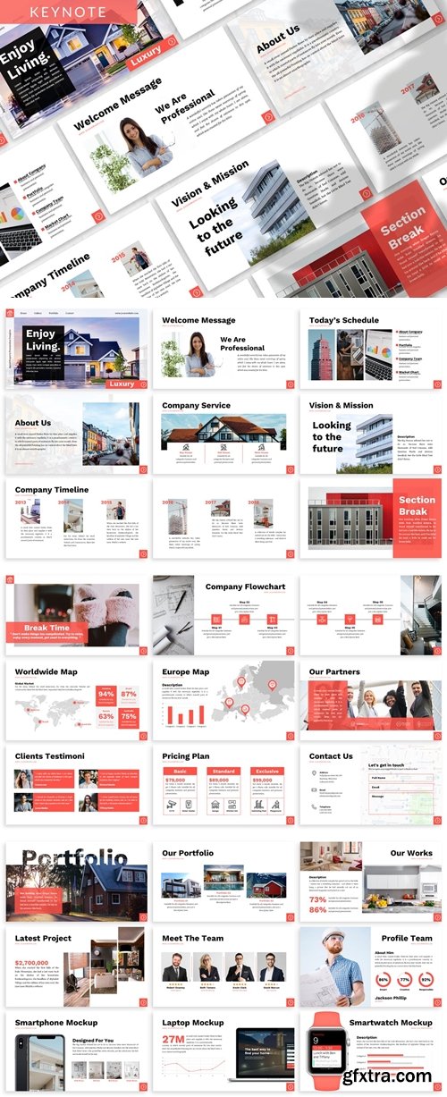 Luxury - Property Business Keynote Template