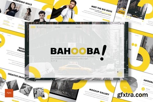 Bahooba Powerpoint, Keynote and Google Slides Templates