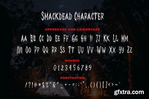 Smackdead - Black Metal Typeface