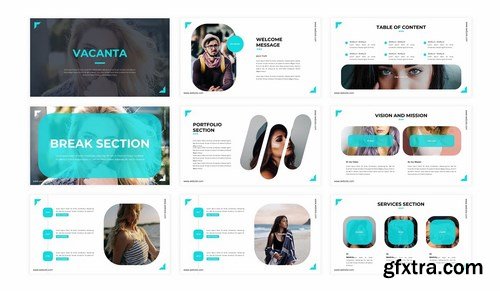 Vacanta - Powerpoint and Google Slides Templates