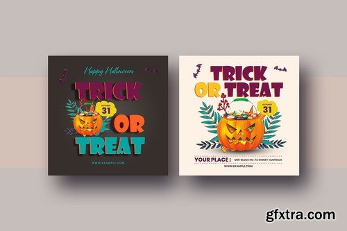 Halloween Festival Instagram Post Pack