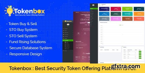 CodeCanyon - Tokenbox v1.0 - Best Security Token Offering Platform (STO) - 23824195 - NULLED