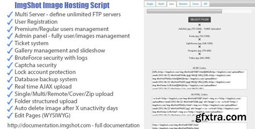 CodeCanyon - ImgShot Image Hosting Script v1.2 - 2558257