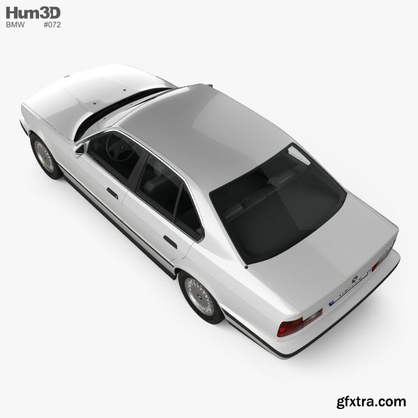 Bmw e34 3d model