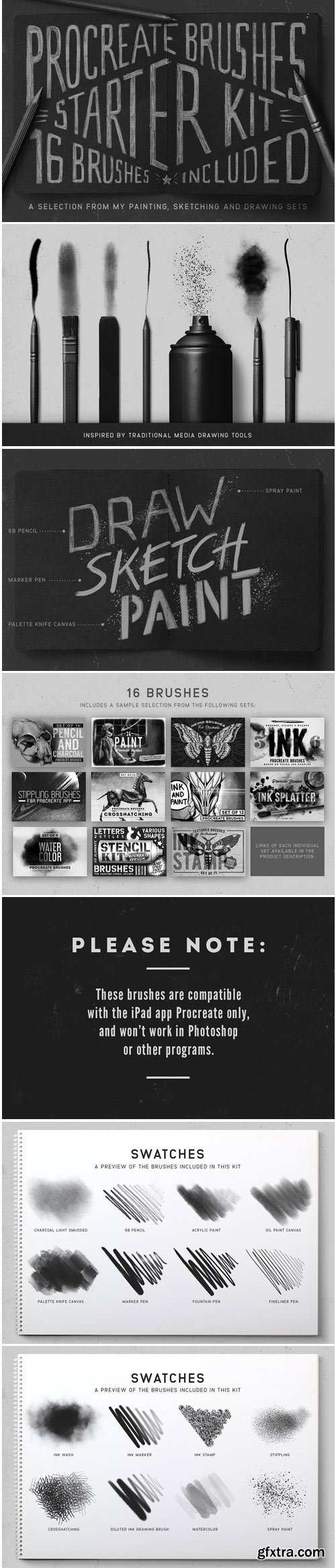 CM - Procreate Brushes Starter Kit 3060368