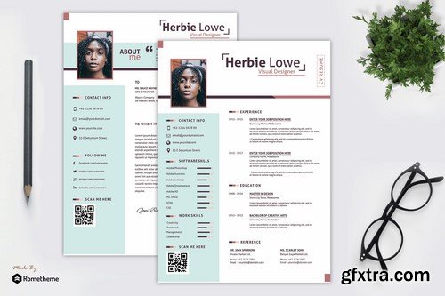 Herbie Lowe - Creative Resume Template