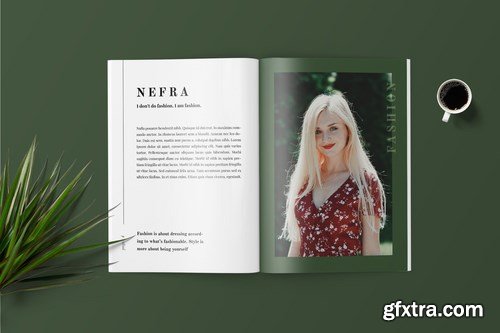 Nefra - Fashion Lookbook Catalogue