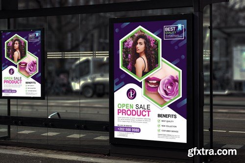 Purpley - Modern Product Poster