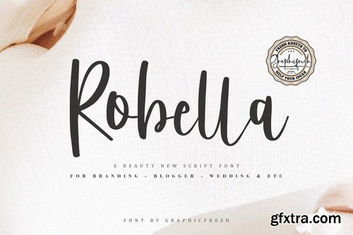 CM - Robella A Beauty Script Font 4158553