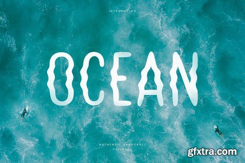 Ocean - Hand Writing Summer Font