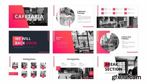 Cafetaria - Business Powerpoint and Google Slides Templates