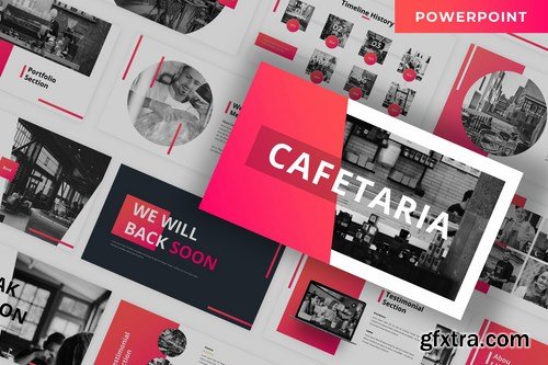 Cafetaria - Business Powerpoint and Google Slides Templates