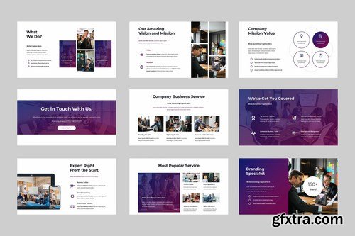 Recorp - Business Powerpoint Google Slides and Keynote Templates