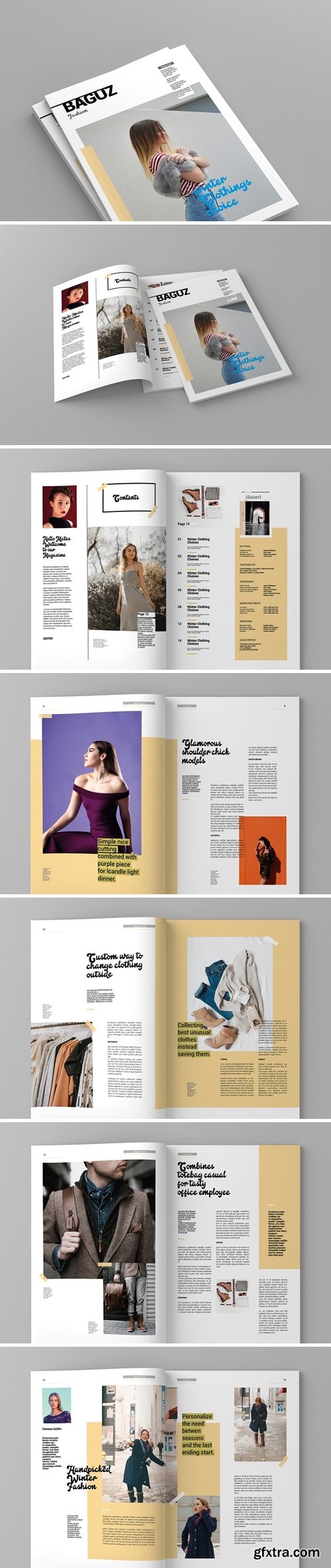 CM - Baguz Fashion - Magazine Template 4157375