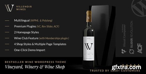 ThemeForest - Villenoir v4.6 - Vineyard, Winery & Wine Shop - 15605053