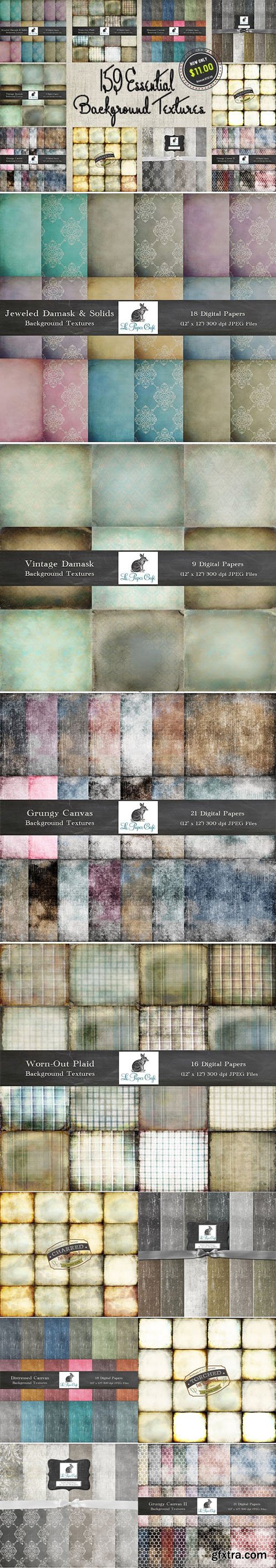 InkyDeals - 159 Essential Background Textures