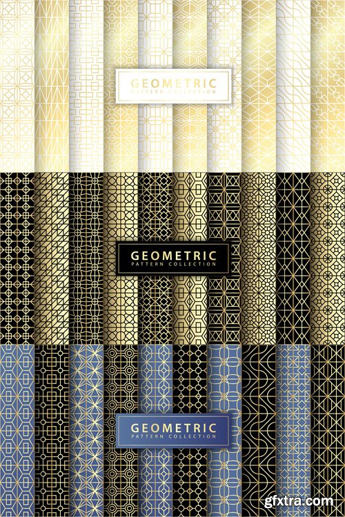 Geometric Patterns Vector Collection