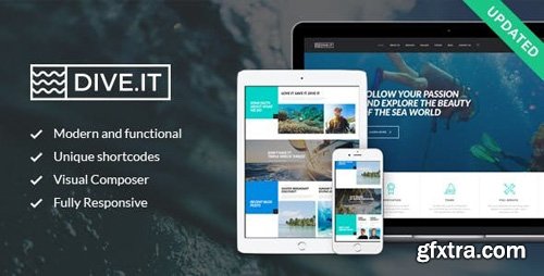 ThemeForest - DiveIt v1.3 - Scuba Diving School, Sea Adventure & Travel WordPress Theme - 16978449