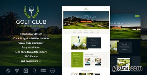 ThemeForest - Golf Club v1.4.3 - Sports & Events WordPress Theme - 16138288