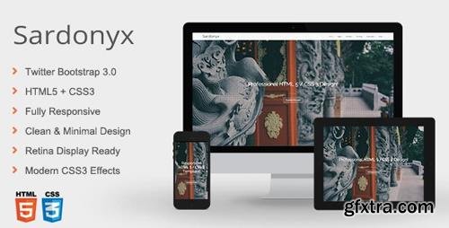 ThemeForest - Sardonyx v1.1.4 - Fully Responsive Business Template - 6437460