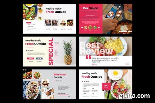 LOVEFOOD - Powerpoint Google Slides and Keynote Templates