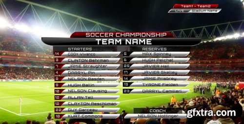 Videohive - Broadcast Design - Complete On-Air Soccer Package - 2368743