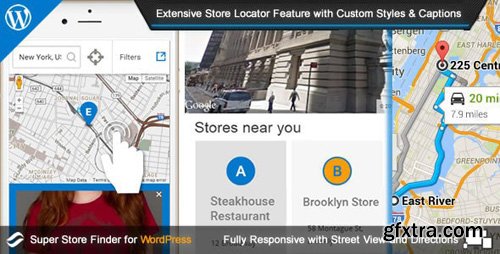 CodeCanyon - Super Store Finder for WordPress v5.7 - 11334595