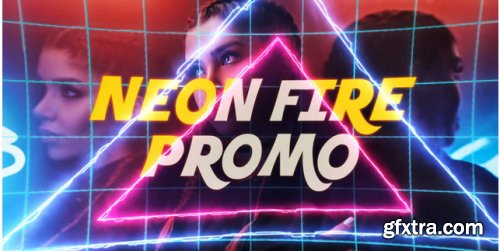 Neon Fire Promo - After Effects 283598