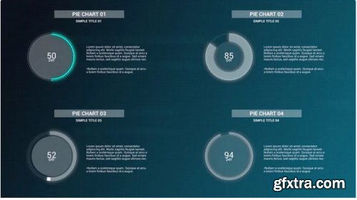 Infographics: Simple Pie Charts V2 - After Effects 282657