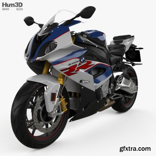 BMW S1000RR 2018 3D model