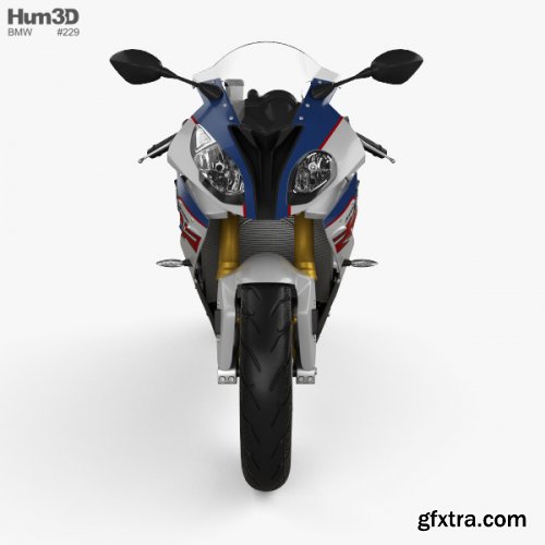 BMW S1000RR 2018 3D model