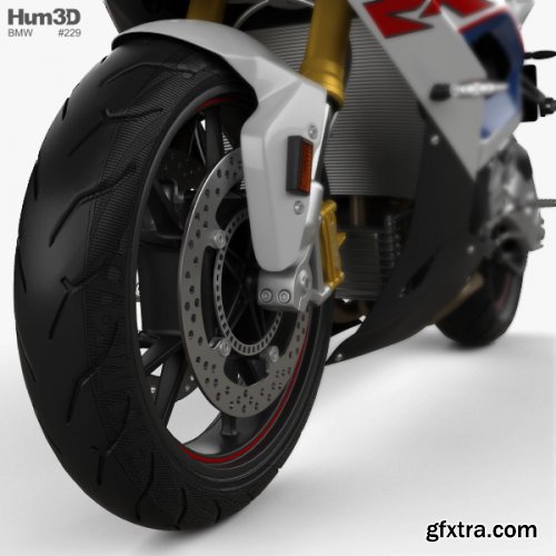 BMW S1000RR 2018 3D model