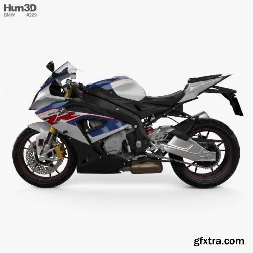 BMW S1000RR 2018 3D model