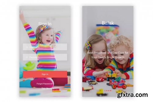 Balak - Kindergarten & Pre-school for Photoshop