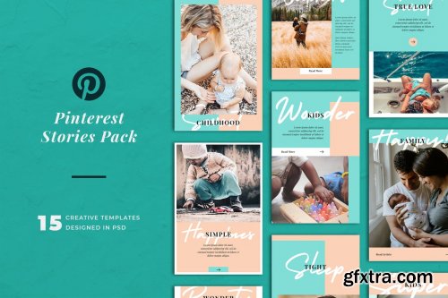 Pinterest Stories Templates