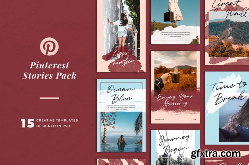 Pinterest Stories Templates