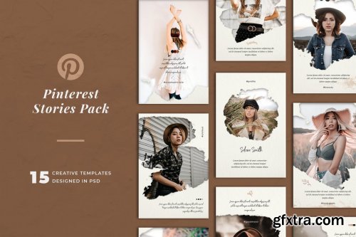 Pinterest Stories Templates