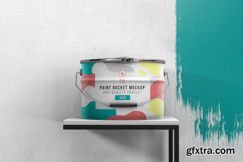 Paint Bucket Mockup