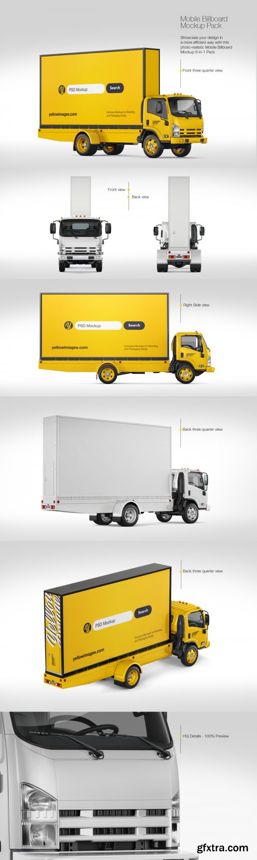 Mobile Billboard Mockup Pack 46568