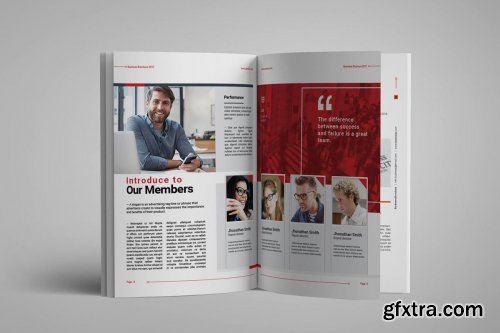 CreativeMarket - Exeelo Profile Brochure 4012394