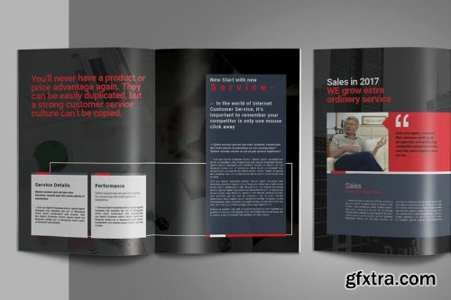 CreativeMarket - Exeelo Profile Brochure 4012394