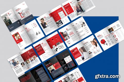 CreativeMarket - Exeelo Profile Brochure 4012394