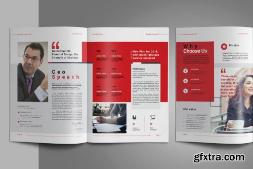 CreativeMarket - Exeelo Profile Brochure 4012394